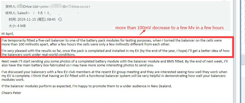 Active Battery Balancer Equalizer BMS 6s Voltage Balancer for Lithium Titanate Battery Electric Vehicle