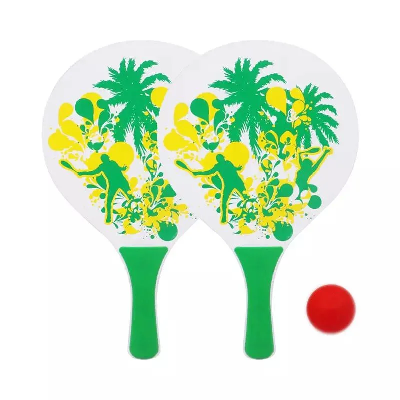 High Quality Cheap Price 38*24*0.8cm Color Printing MDF Wooden Beach Racket