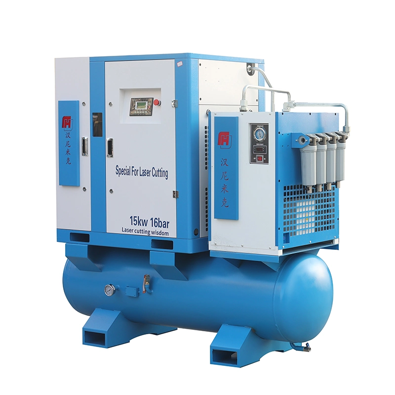 China Outstanding Low Pressure Industrial Electric Oil Less Small Rotary Screw Air Compressors Prices on Sale