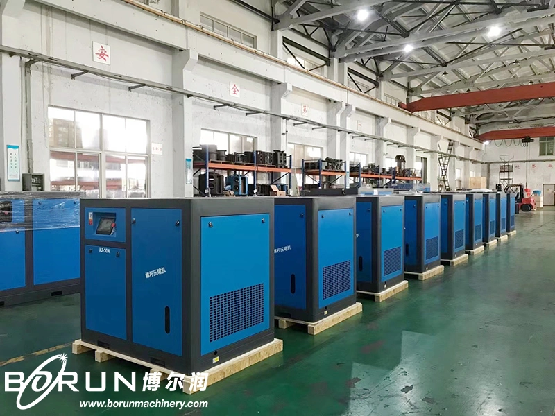 China Outstanding Low Pressure Industrial Electric Oil Free Small Silent Screw Air Compressor 10HP Price on Sale