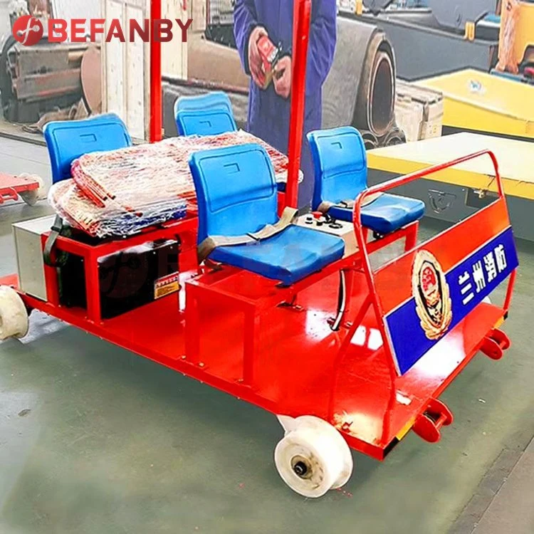 Manufacture Battery Power Railway Inspection Trolley for Repair and Maintain