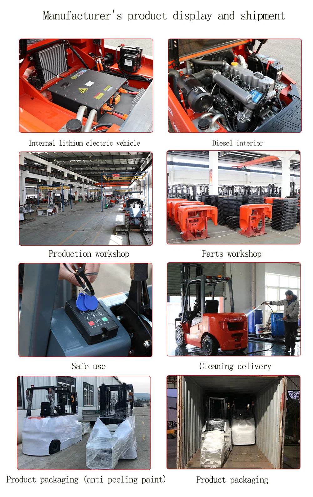 2t 48V High-Performance Lithium-Ion Electric Forklift