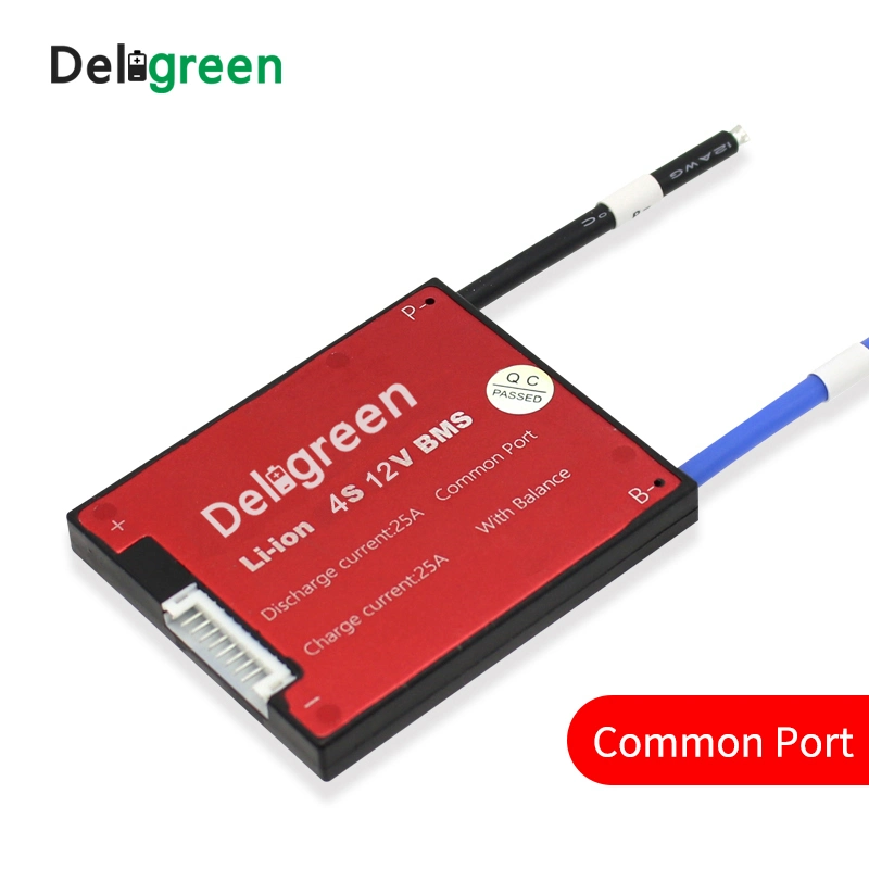 Deligreen LiFePO4 E-Scooter Battery 10A 15A 25A 35A 45A 50A Canbus 12V 4s BMS