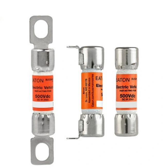 Original Bussmann EV30 Series Ceramic Automotive Fast-Acting Cylindrical High Voltage 500V Fuses for Delivery Van