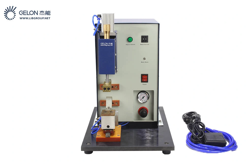 Battery Welding Machine Pneumatic Single Point Spot Welding Machine for Cylinder Cell Battery Assembling - Gn-330A Welder