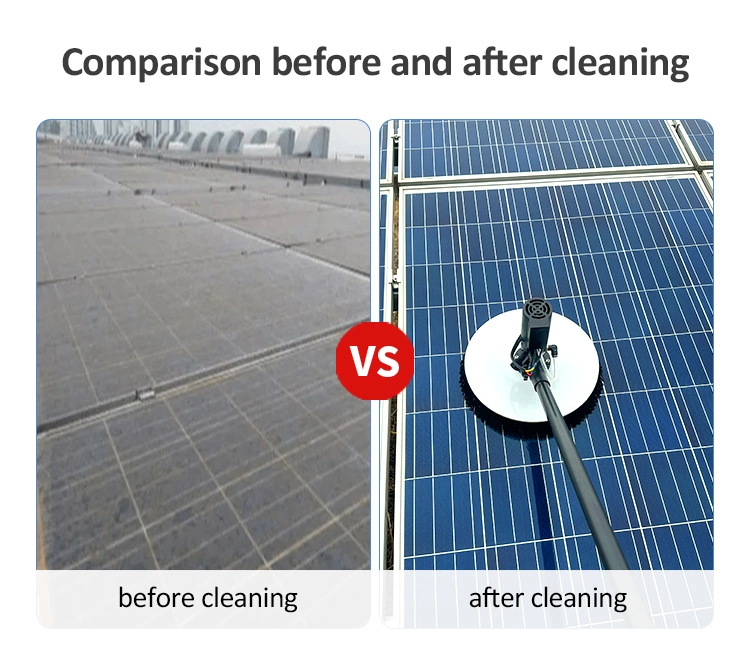 Panel Cleaning Machine Single Head Photovoltaic Lithium Battery Brushless Cleaning Machine 3.2/5.5/7.2m Brush