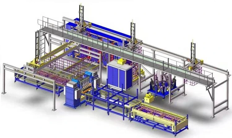 Factory Price Automatic Spot Mesh IBC Tank Cage Welding Machine with Low Price