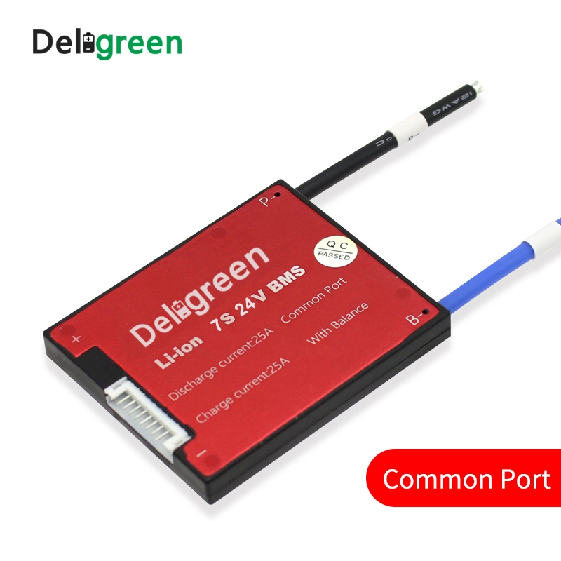 7s BMS 29.4V Lithium Battery BMS Charging Voltage 29.4V 20A to 80A BMS PCM for 24V Scooter Wheelchair 3.7V Energy Storage Balance Car PCB