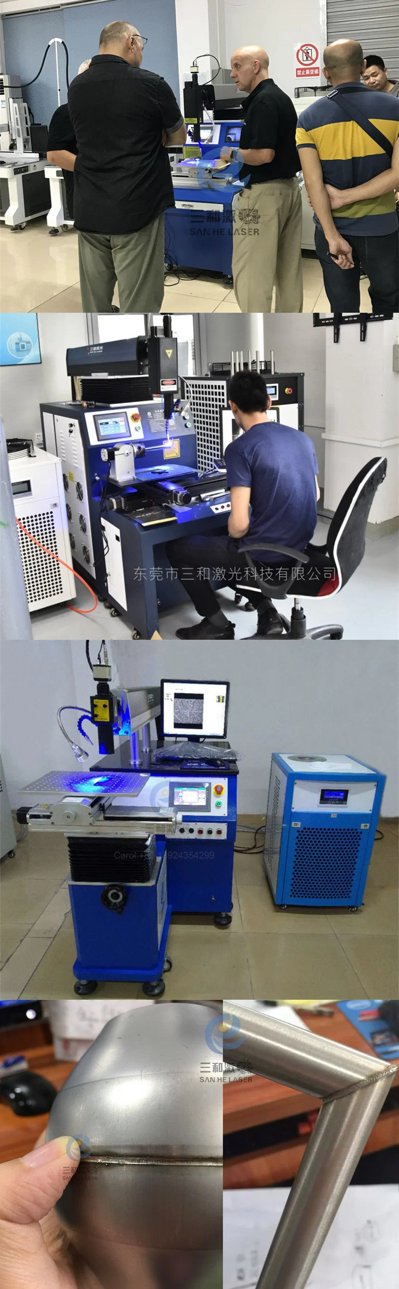 YAG Automatic Laser Welder for Lithium-Ion Batteries Electrode Laser Welding Machine Price