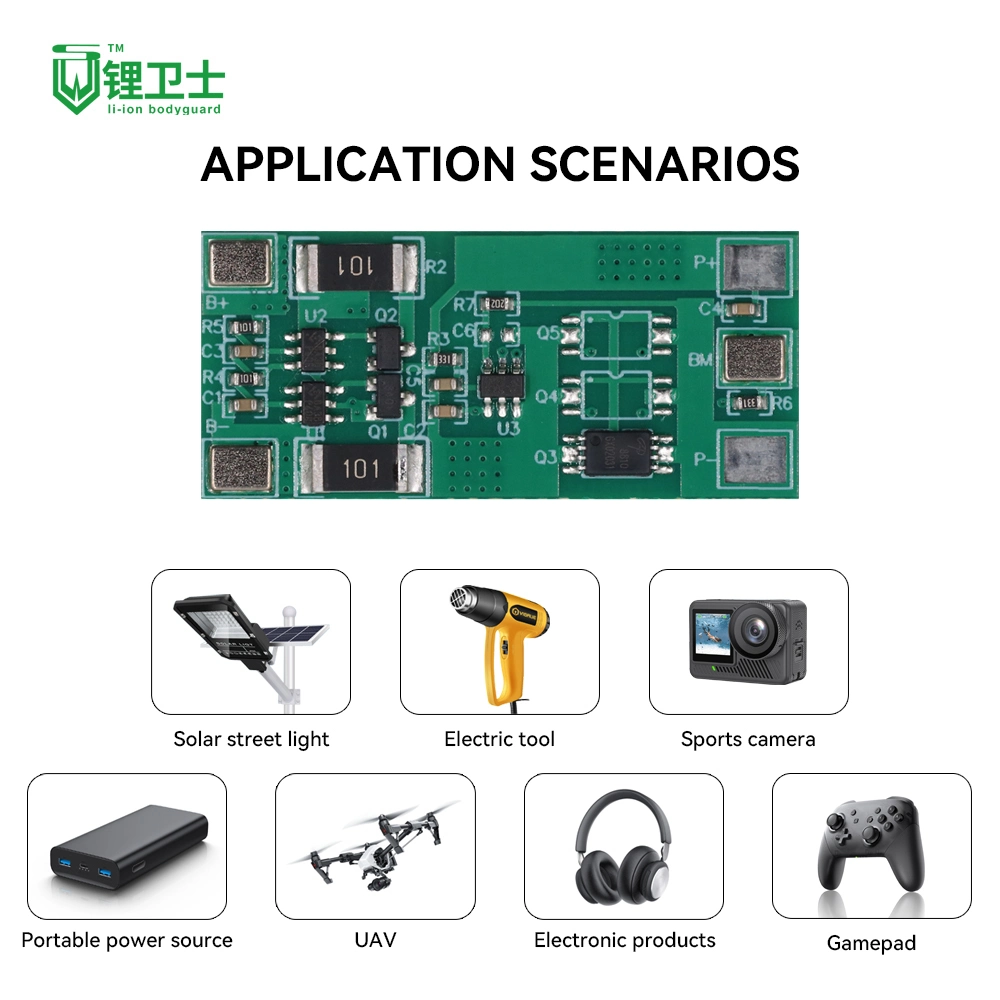 Lws 2s 3A Li-ion Lithium Battery 7.4V 18650 2s Charger Protection Board PCM BMS for Li-ion Lipo Battery Cell Pack