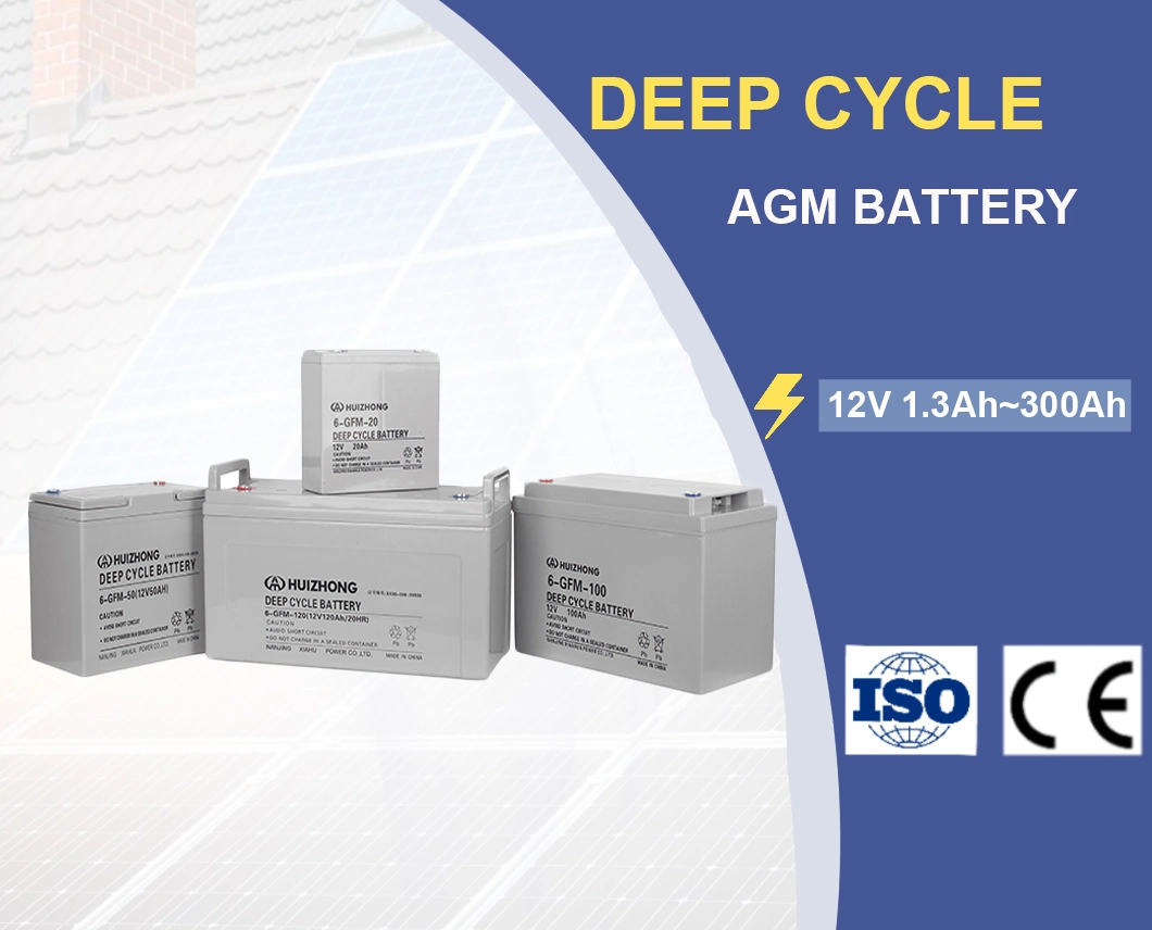 Deep Cycle Lead Acid Battery 12V 26ah AGM Home Power Battery Storage