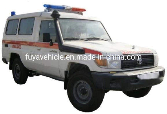 4X4 Toyota Land Cruiser Ambulance for Patient Delivery and ICU Type