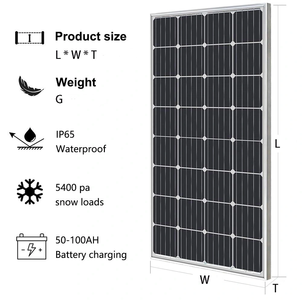 10kw Potovoltaic Solar Power System Panel Module Lithium-Ion Battery Solar Grid Inverter