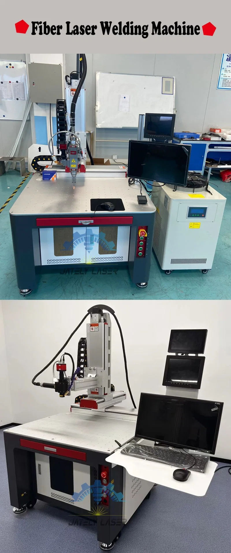 China Factory Hot Sale Automatic Fiber Laser Welding Machine Laser Welder for Handware