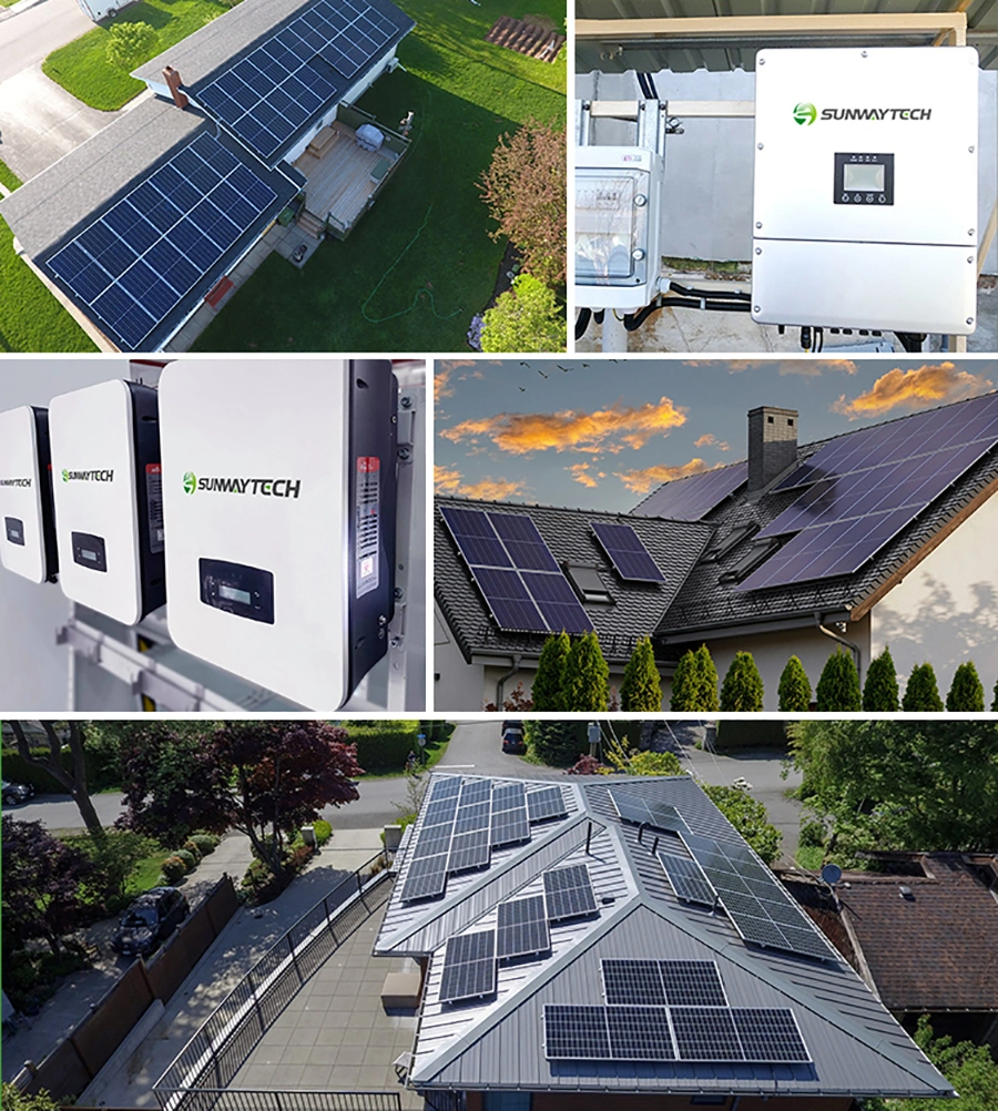 Hybrid Solar Storage System Home 5kw Lithium Battery Complete Energy Solar 5kw Hybrid System Growatt