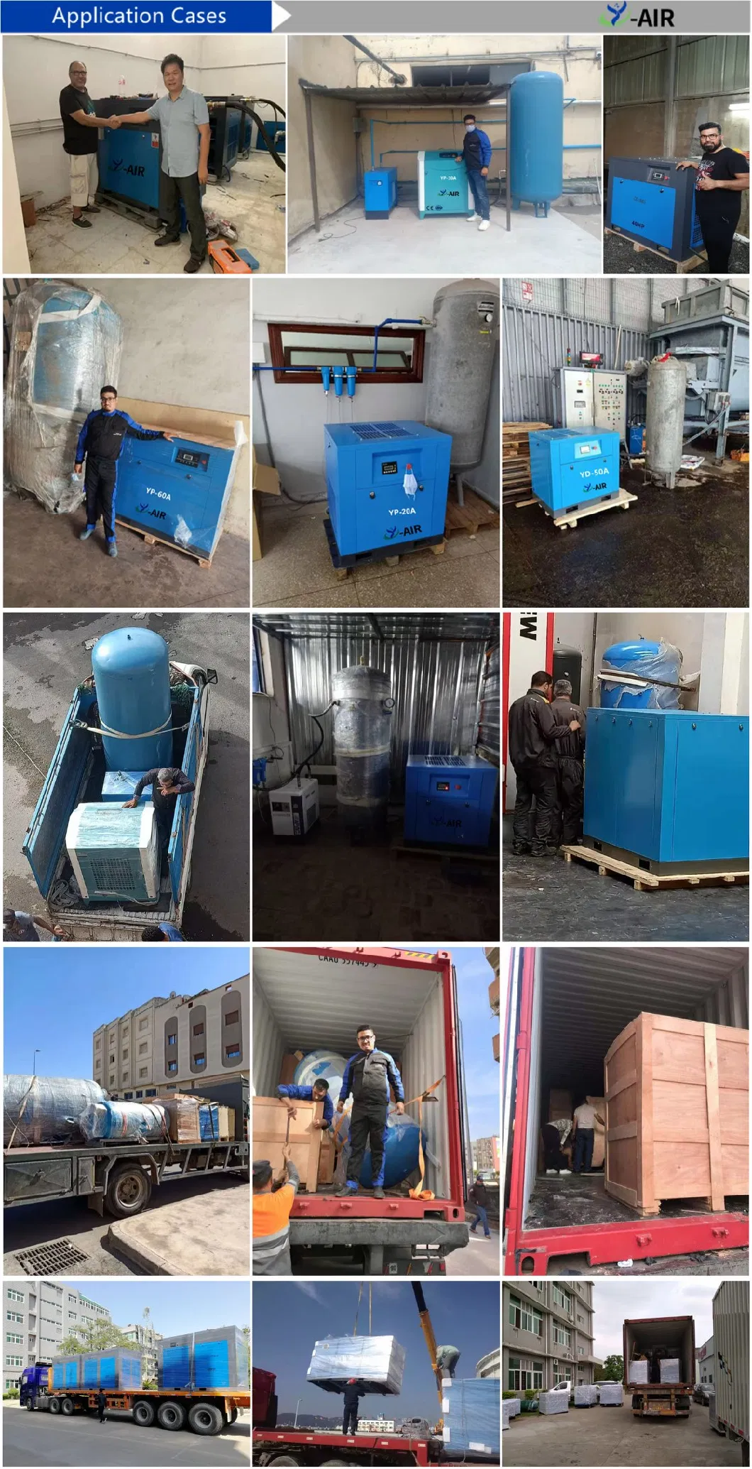 Promotional Price CE Direct Driven Small Screw Air Compressor Germany Technology Industrial Air Compressors 22kw 30HP 0.8-1.3 MPa for Car Painting