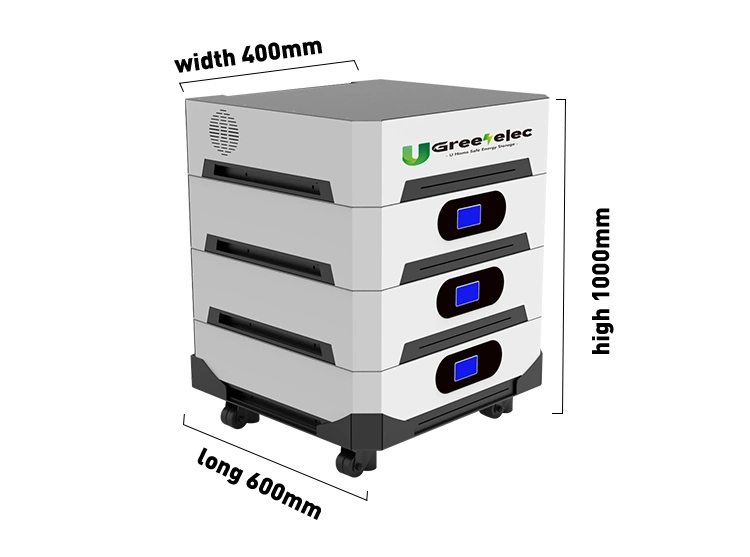 U-Greenelec Solar Battery Pack Litium 48V300ah LiFePO4 Home Energy Storage