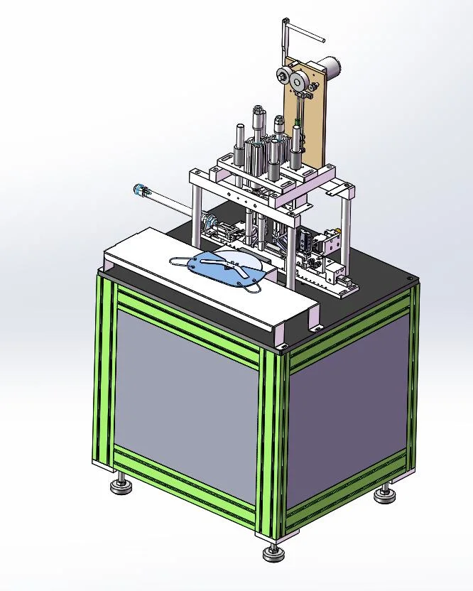 Factory Directly Sale Ultrasonic Spot Welding Machine for Mask Ear Loop, N95 Mask Making Machine