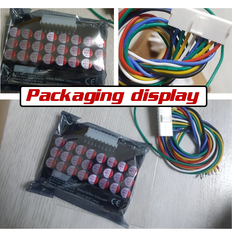 2s 4s 14s 16s 24s 1A 2A 5A Equalizer BLE Display APP BMS Li-ion Lipo Lto LiFePO4 Battery Cell Active Equalizer Balancer