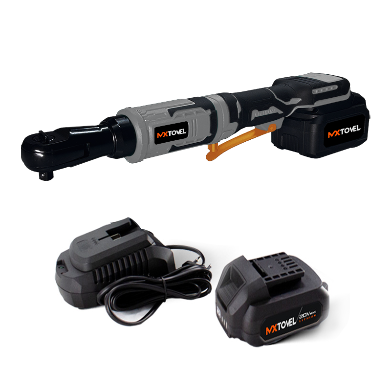 Portable 20V Lithium-Ion Battery Cordless Handheld Combination Ratchet Wrench