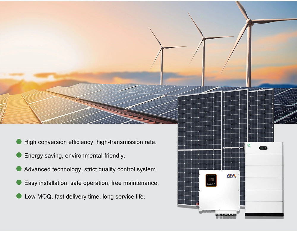 8kw 10kw 12kw Home Battery Storage PV off on Grid Hybrid Solar System