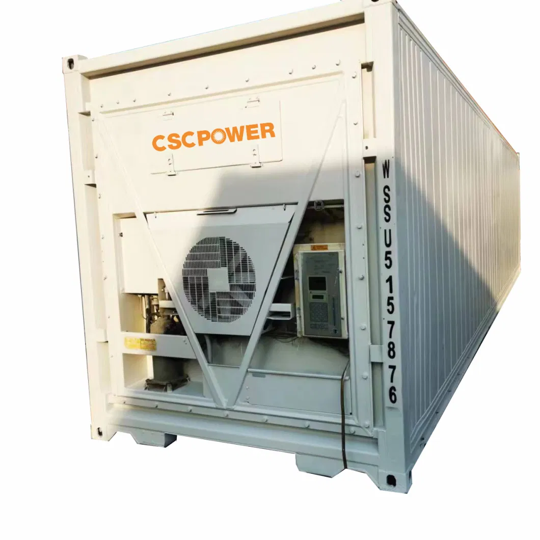 20FT and 40FT Solar Power System Container Cold Room Portable Cold Storage for Fish Meat Fruits Vegetables