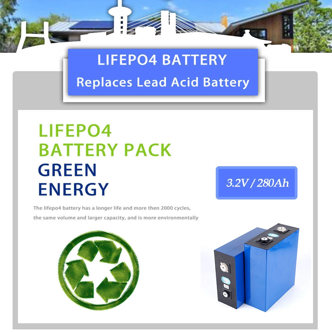 Manufacturer Grade a Prismatic Lithium Ion Battery Lipo4 Phosphate Battery 3.2V 100ah LiFePO4 Battery Cells