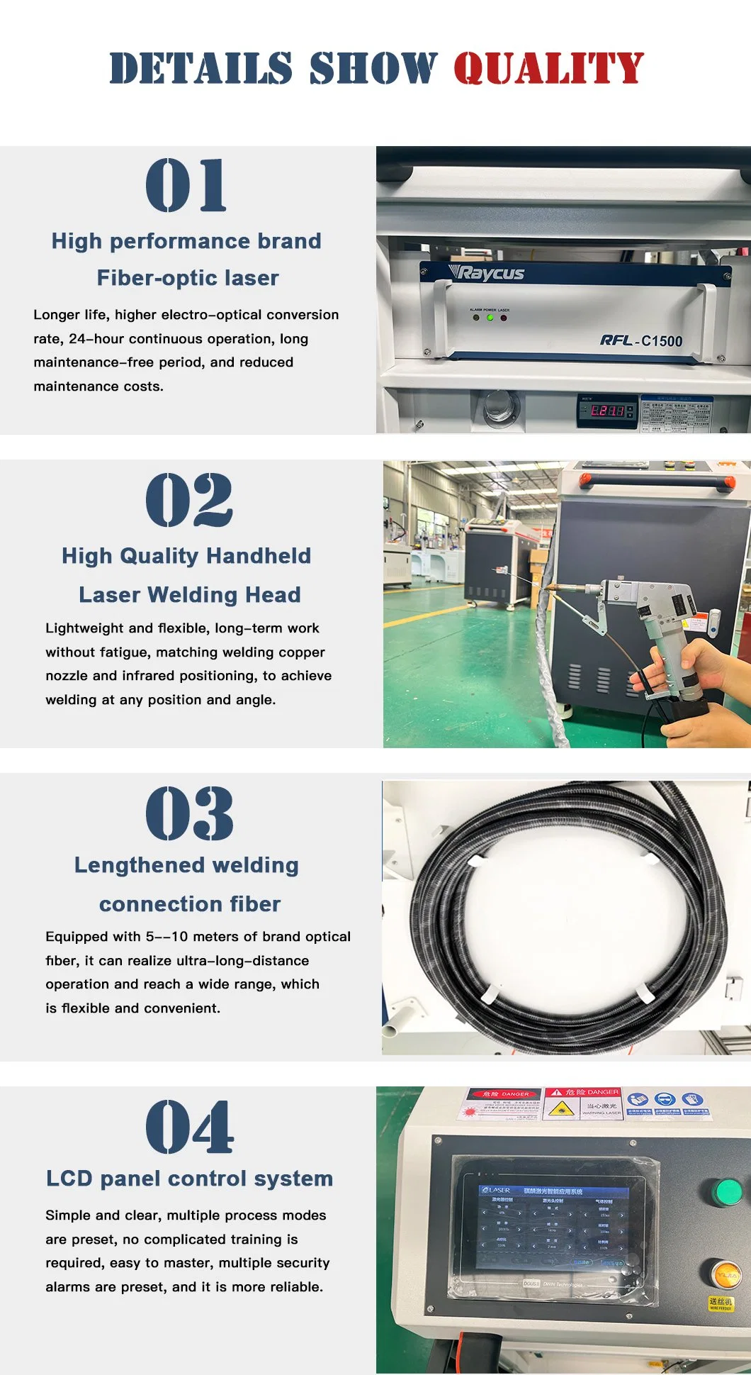 Laser Welding Machine for Metal1000W 1500W 2000W Handle Laser Welding Portable Laser Welding Machine Laser Welding Machine Price Handheld Laser Welding Machine