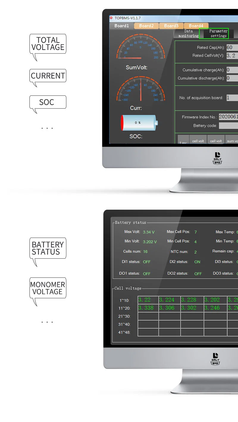 Daly 4s 12V 100A LFP with Wireless Smart BMS