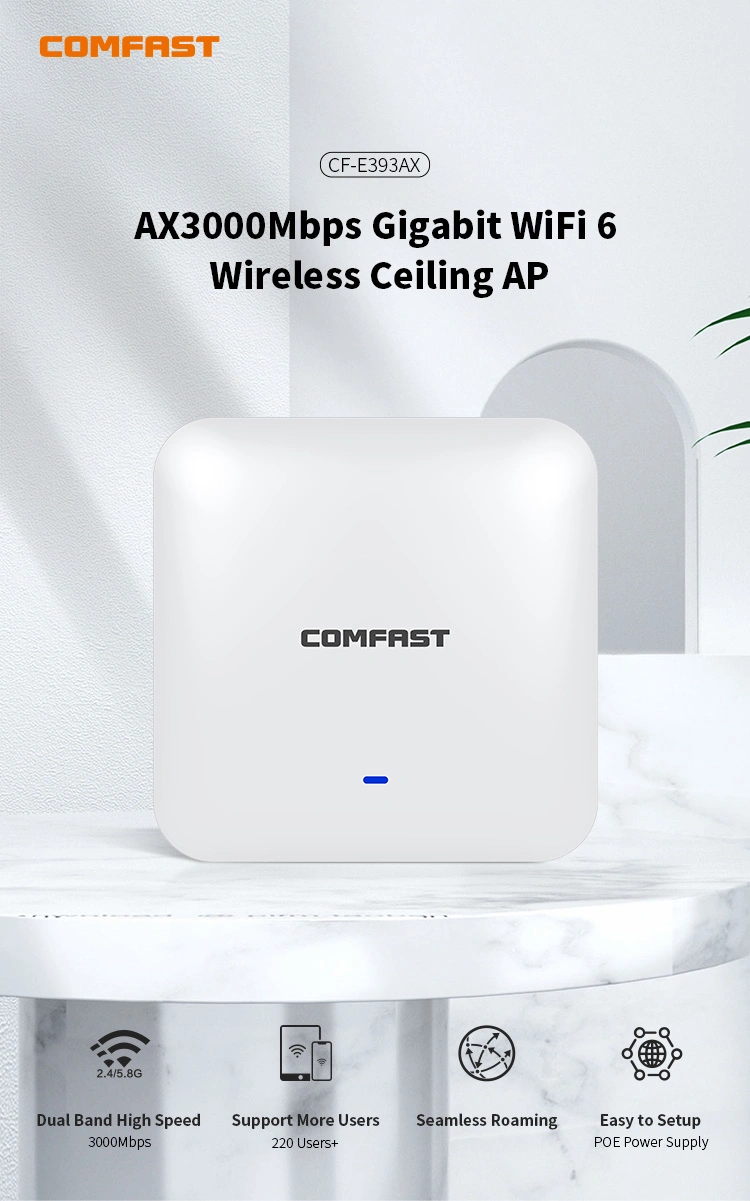 Comfast WiFi Access Point Dual Band High Speed 3000Mbps