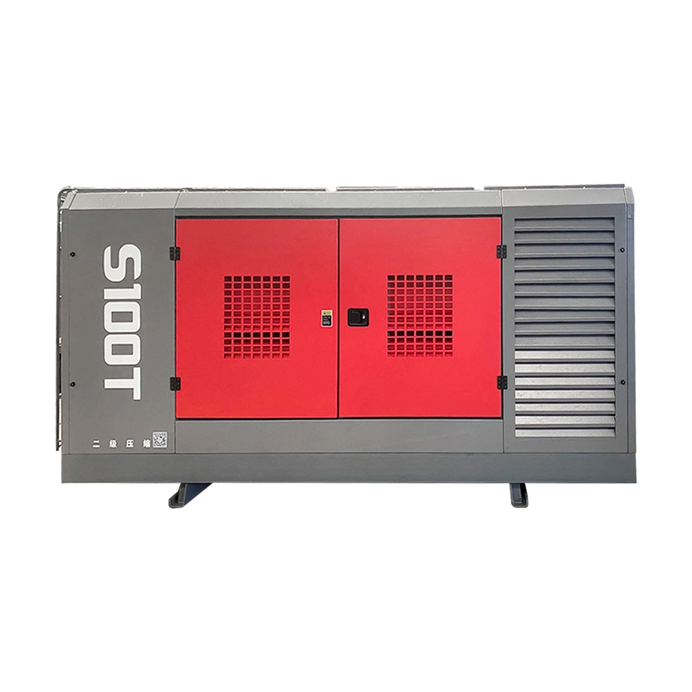 S100t Screw Compressor for Sale 31 M3/Min 25 Bar Two Stage Compression Small Screw Air Compressor