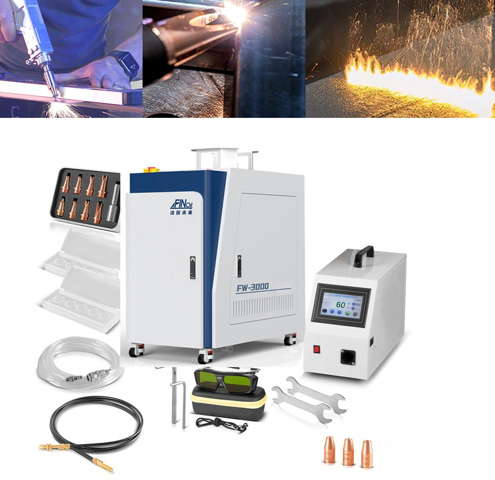 China Manufacturer Handheld Welder Fiber Laser Spot Welding Machine Price 2000W for Sale