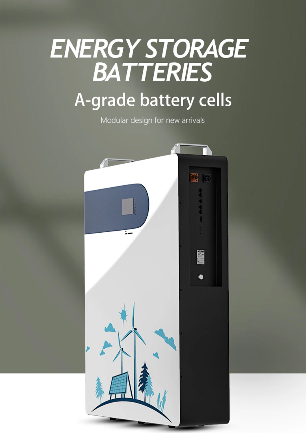 RS232 Home Battery Unit Household Energy Reserve Residential Power Bank Home Energy Hub House Energy Backup Eco-Home Battery Home Powerwall Family Power Storage