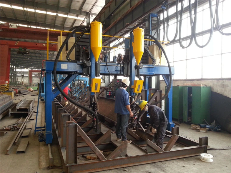 Gantry Type H Beam Plasma and Flame Welding Machine