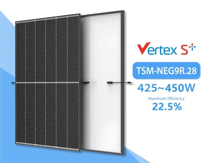 Trina Vertex S+ 410W 415W 420W Trina Neg9RC28 Bifacial 425W 430W 435W 440W 445W 450W 455W 460W Solar Panel Trina PV Panel 2 Glass