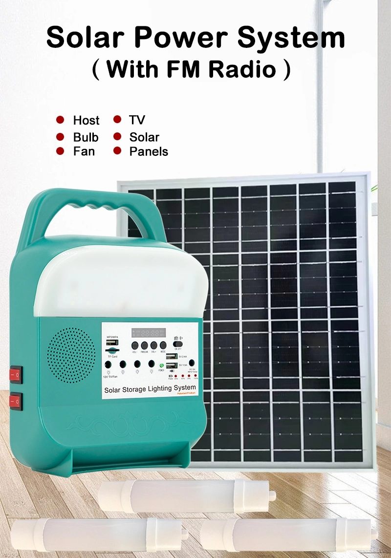 Solar Energy Small System Solar Energy Sound System Solar Energy Sound Lighting System Solar Home Lighting Kit Radio