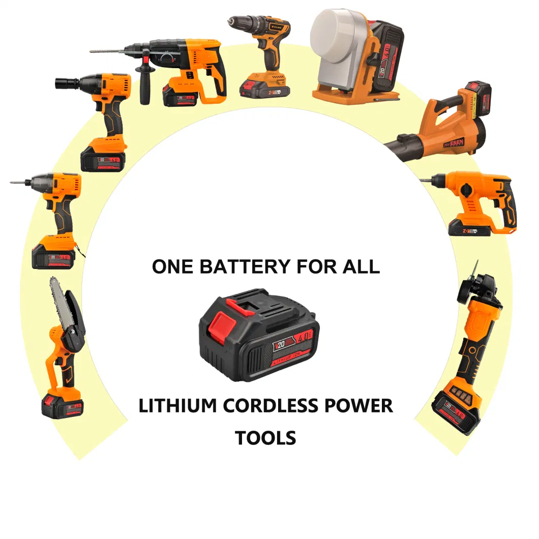 Repair Lithium Li-ion 3.0ah 21V Rechargeable Power Tool Batteries Pack for Drill, Hammer, Wrench, Angle Grinder, Water Gun. Multi-Function Port Tools