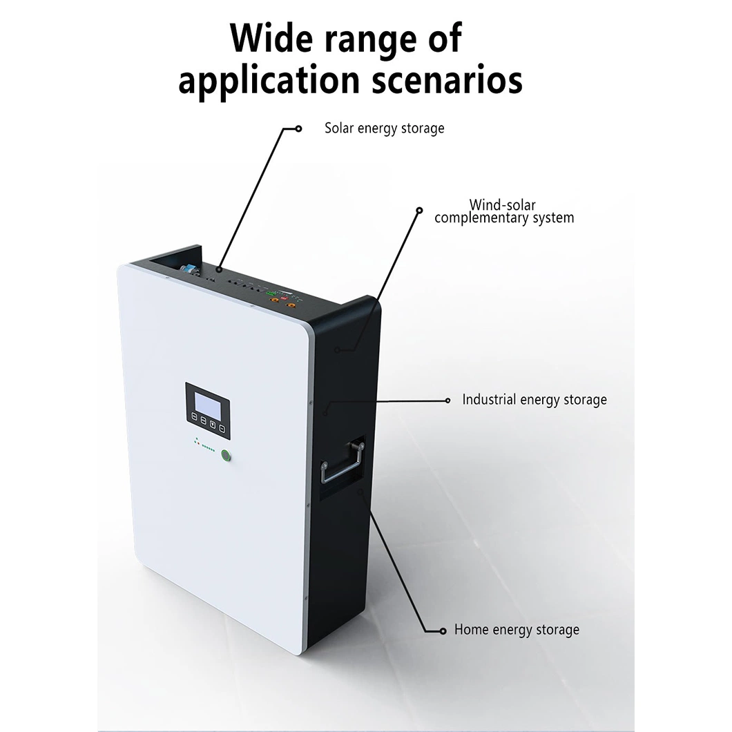 5kw 10kw Residential Energy System Home Energy Management System Power Wall Home Solar Energy Storage Battery Household Energy Storage Domestic Energy Storage