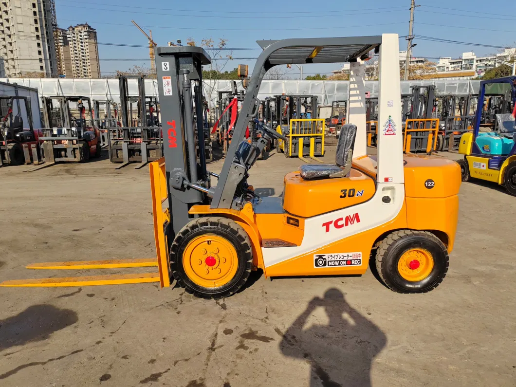 Hyster/Toyota/Hangcha/Komatsu/Heli/Tcm 3 Ton 5 Ton Diesel Rough Terrain Battery Mini Electric Manual Forklift Isuze Parts Fork Lift Pallet Truck Price