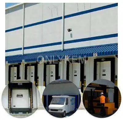 Industrial Logistics Fish Vegetable Fruit Seafood Onion Freezer Cold Room Storage