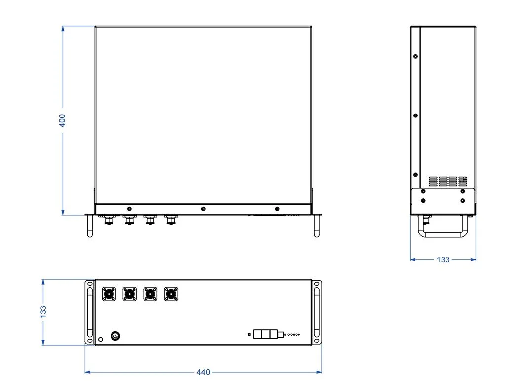 Energy Storage 51.2V 50ah 2.56kwh LiFePO4 Lithium Ion Battery for Home Solar Energy System