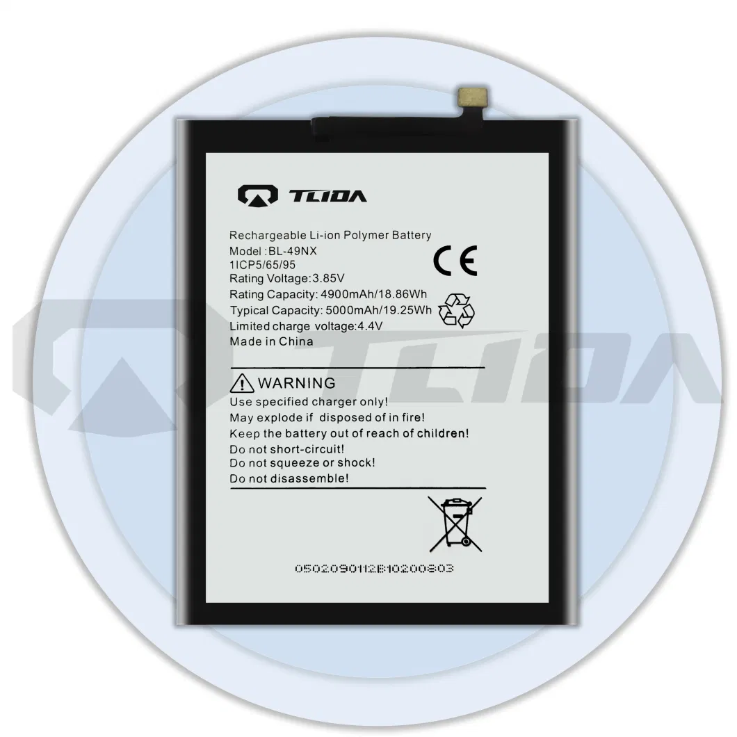 Tlida Replacement for Infinix Bl-49FT/49fx/49gx/39lx/51bx/49nx/49lx Repair Parts Wholesale Factory Direct Sales Mobile Phone Battery