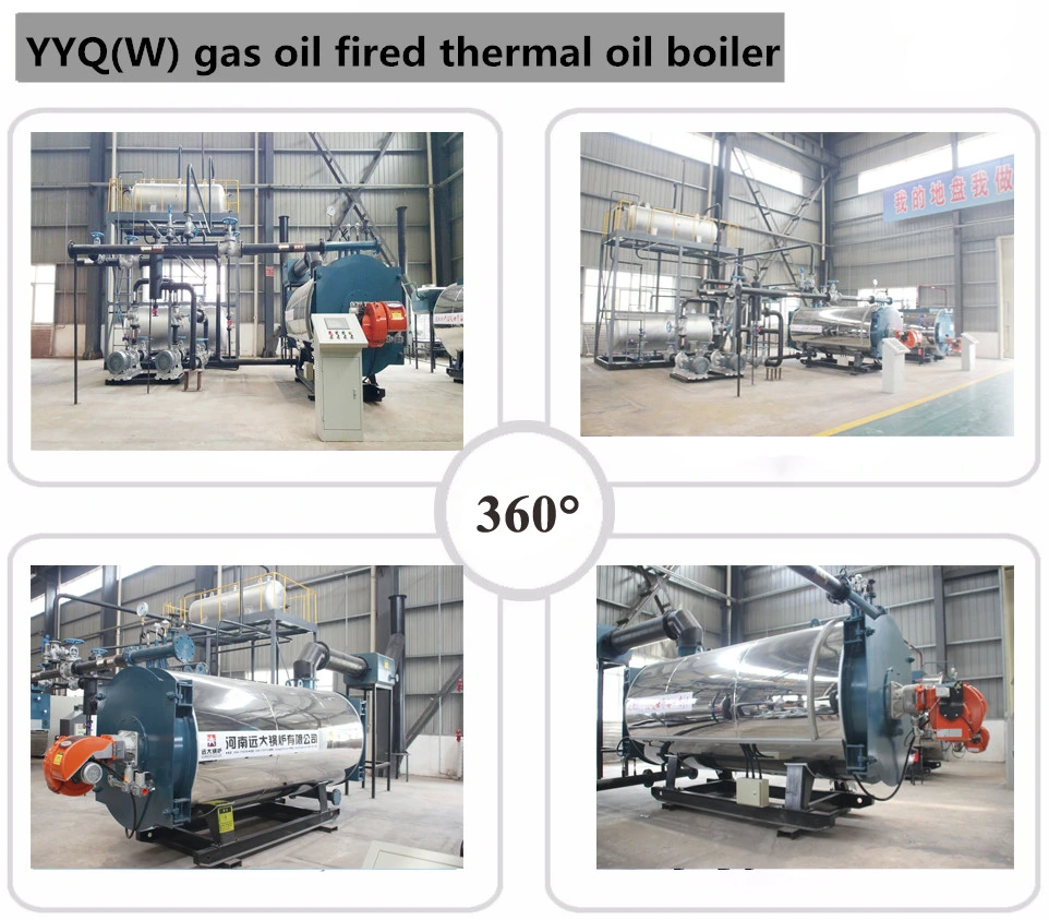 6lac Kcal Natural Gas Fired Thermic Fluid Heater for Lithium Battery Factory