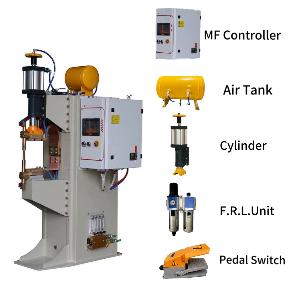 Factory Manufacturing Spot Welding Machine Mfdc Spot Welding Machine