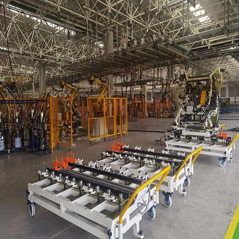 Semi-Automatic Spot Car Welding Production Line for SUV