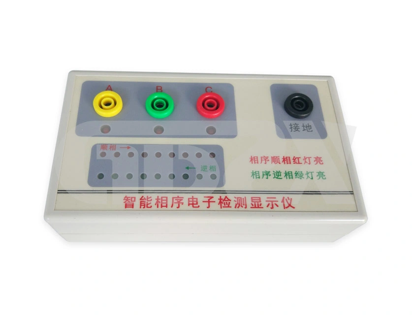 50V-500V Portable High Voltage Three Phase Sequence Indicator