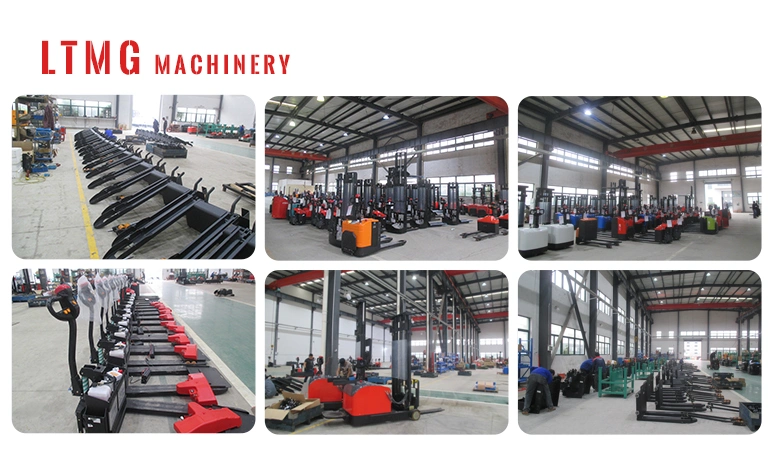 Walk Behind Forklift 500kg 1000kg 1500kg 2000kg Battery Opearted Hydraulic Walkie Stacker Forklift Mini 1ton 1.5ton 1.6ton 2ton Electric Pallet Stacker