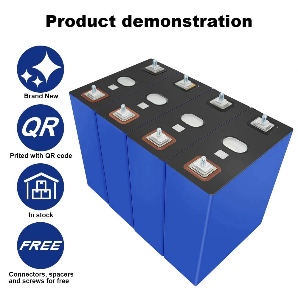 EU /USA Stock Tax Free Lithium Iron Phosphate 320ah 280ah Lf280K Battery Bateria Litio 3.2V LiFePO4 LFP Battery Cell for Solar System RV