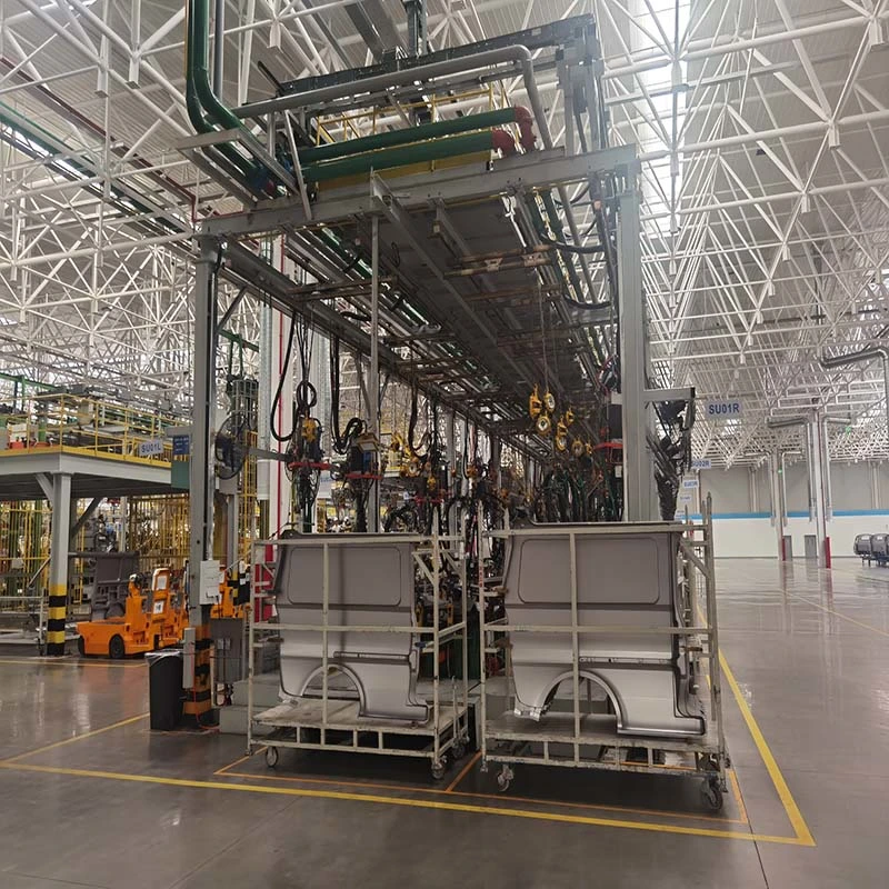 Semi-Automatic Spot Car Welding Production Line for SUV