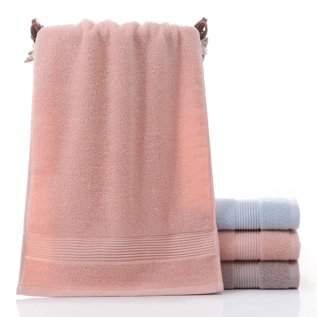 New Cotton Shares Two Pieces 32s/2 Bath Towel Thick Soft Men and Women Home Quick-Drying Hand and Face Towel